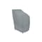 Eevelle MERIDIAN Series, Stacking Chair Cover  - Silver, 28L x 47W x 36H MDCHRSTK_28W_36D_47H-SLR - alternate 1